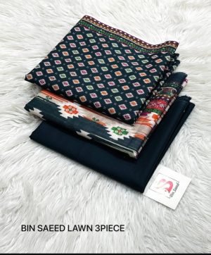 WhatsApp Image 2026-08-13 at 22.20.03 (1) Bin Saeed Traditional Black & Multicolour Unstitched Lawn 3 Piece Suit