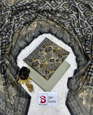 WhatsApp Image 2026-08-13 at 22.20.04 (2) Bin Saeed Animal & Floral Fusion Unstitched Lawn 3 Piece Suit